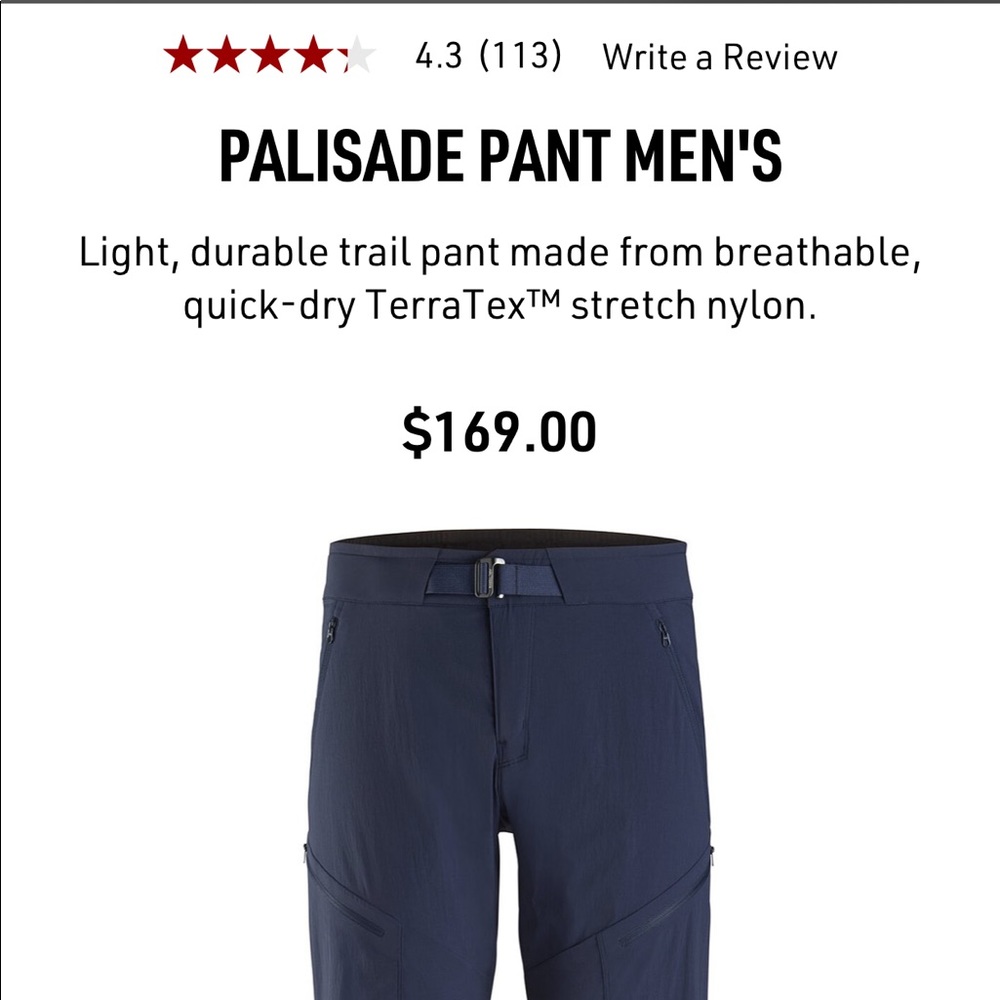 Arc’teryx Palisada men’s